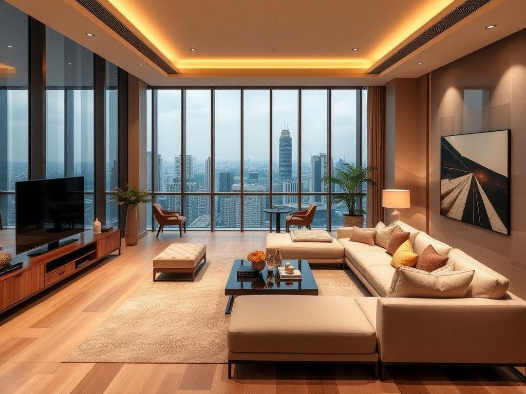 A completed Veranda interior in Mont Kiara